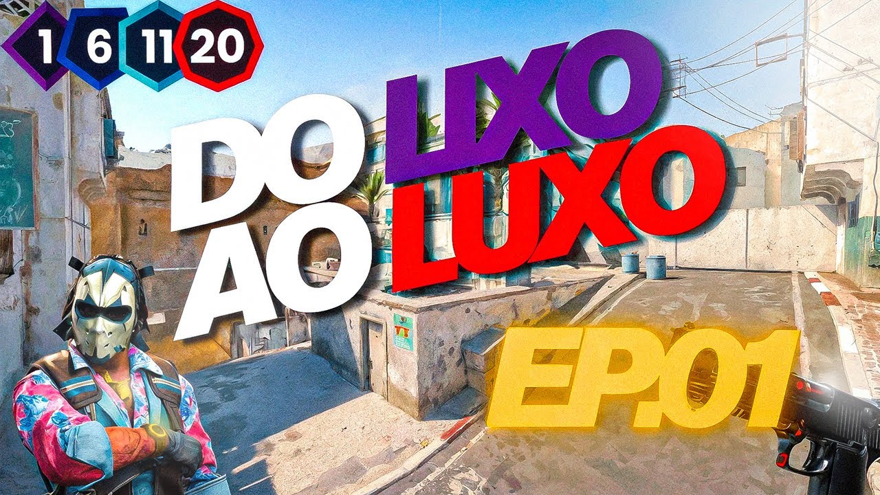 1 HORA DE AULA SOBRE CS - DO LIXO AO LUXO EP.01 feat. k1ra