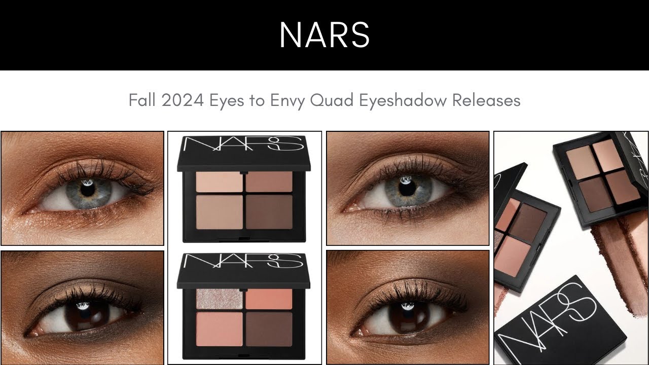 NARS Fall 2024 Eyes to Envy Quad Eyeshadow Releases