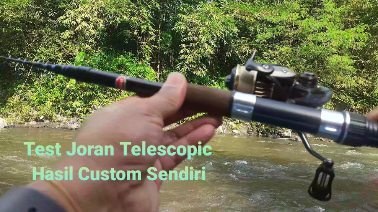 Test Joran Telescopic Hasil Custom Sendiri, Langsung Amis Bro‼️