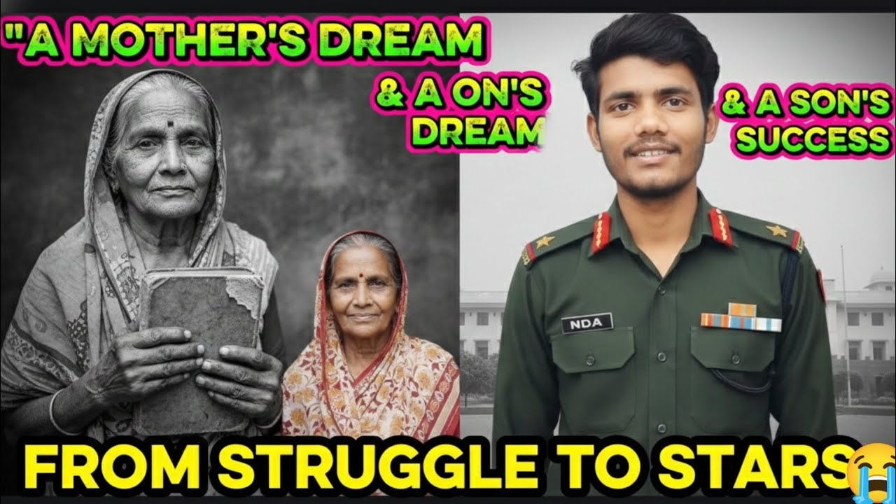From Fields to NDA Officer 🇮🇳 | A Mother's Struggle & A Son's Success Story