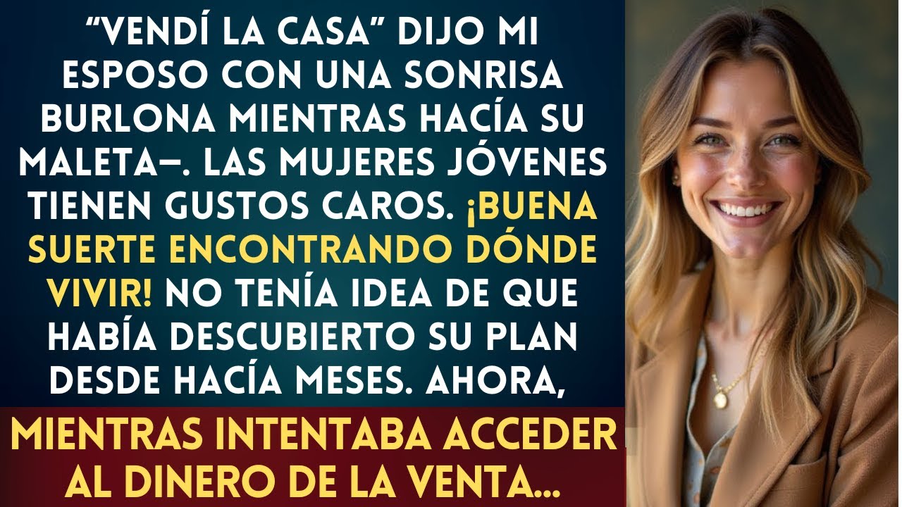 Mi esposo vendió nuestra casa soñada a mis espaldas para financiar su vida secreta.