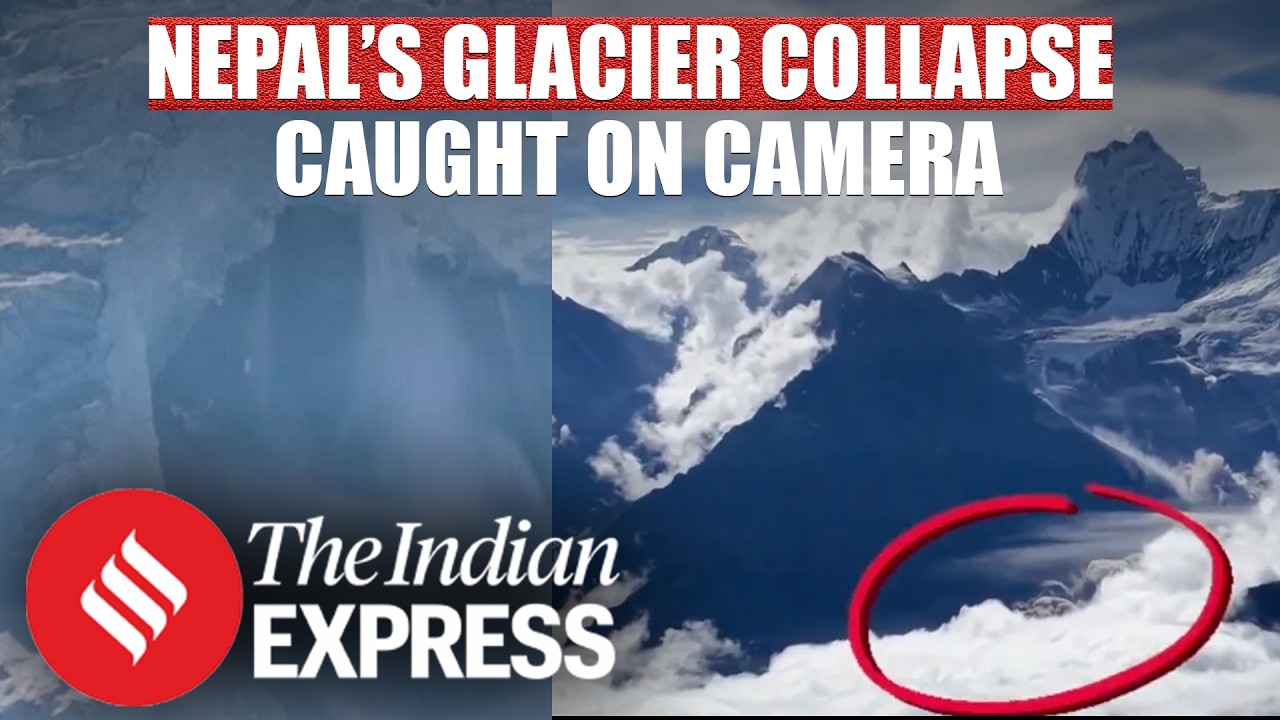 The Moment Nepal&rsquo;s Glacier Collapsed, Triggering Deadly Floods