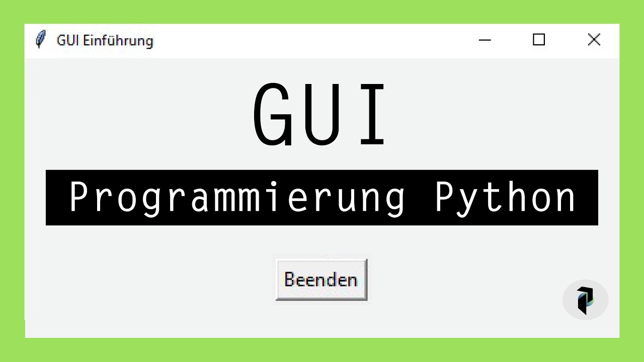 GUI Programmierung in Python
