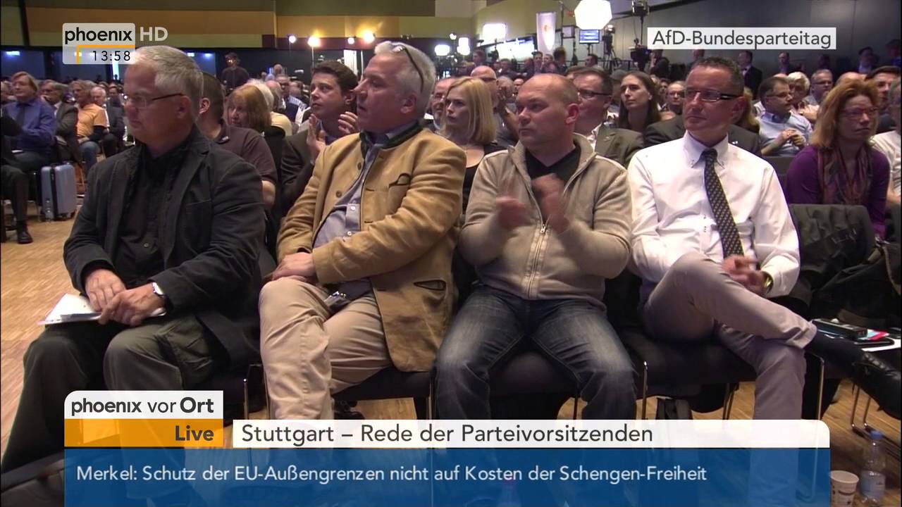 5. AfD-Bundesparteitag: Rede der Parteivorsitzenden Frauke Petry am 30.04.2016
