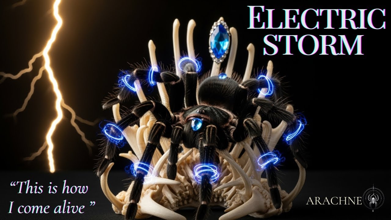 ELECTRIC STORM - Epic Female Hard Rock | Powerful Vocals Build to Explosive Chorus (ARACHNE)