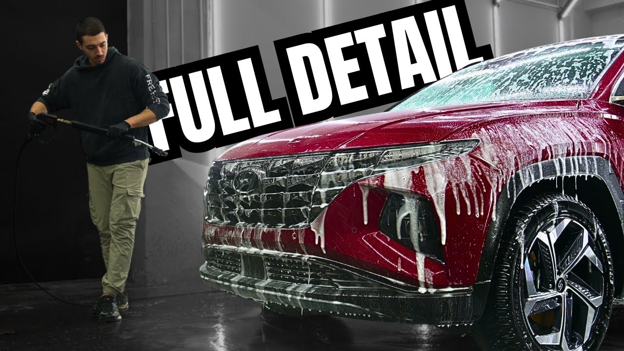 Wash, Polish & Coating This Hyundai Tucson  - Car Detailing