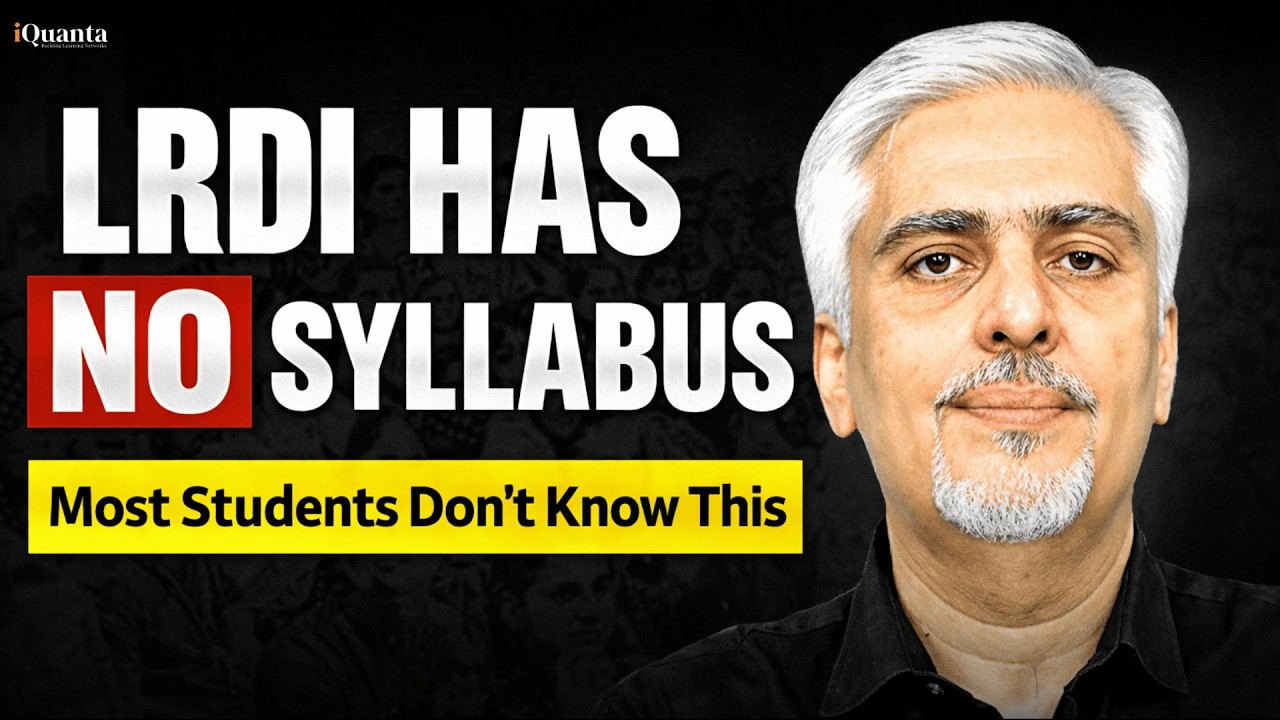 LRDI Has No Syllabus (And That’s Why You’re Stuck) | CAT 2026