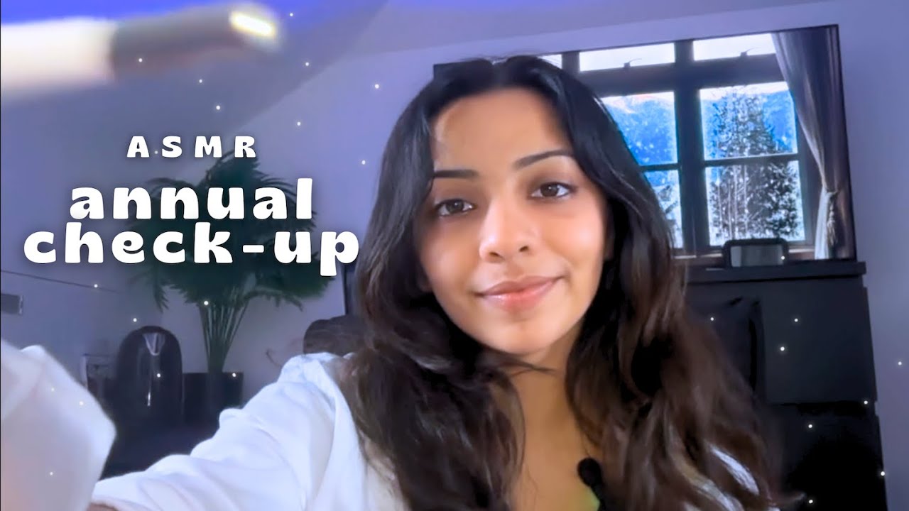 ASMR professional annual medical exam 🩺 | meticulous check-up, writing, gloves, light, layered sound