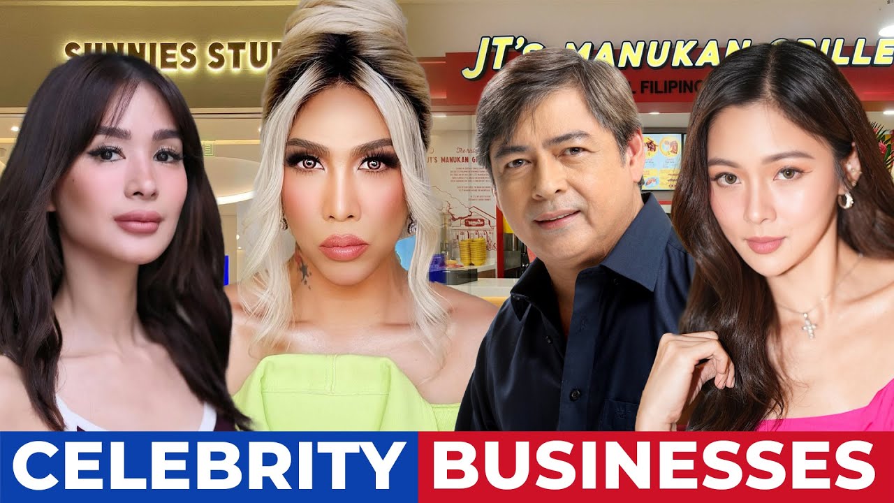 Malalaking NEGOSYO ng mga Sikat na Artista sa Pilipinas (Bilyonaryo na?!)