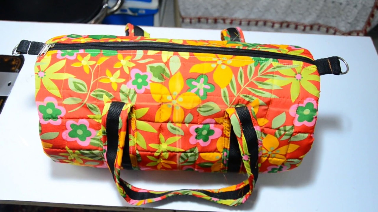 अपनी पसंद के अनुसार बनाने की पूरी विधि देखें /MAKING ROUND SHAPE BAG FULL PROCEDURE { HINDI }