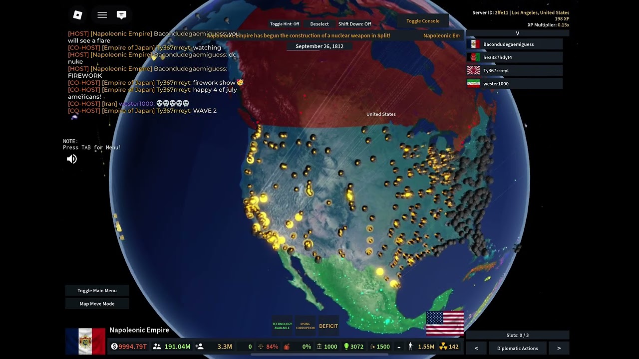 nuking USA