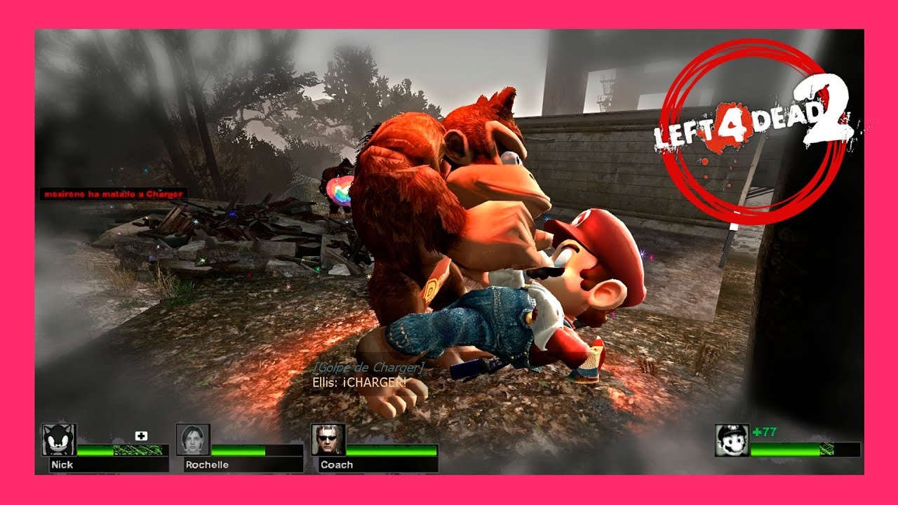 Left 4 Dead 2 Mutación: CHARGER NATION - Cold Streem Speed Run (EL PLANETA DE LOS SIMIOS)