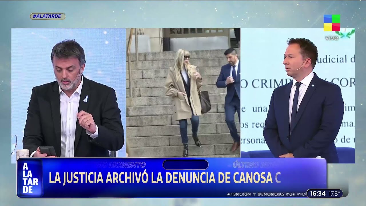 🔴 LA JUSTICIA ARCHIV&Oacute; LA DENUNCIA DE VIVIANA CANOSA