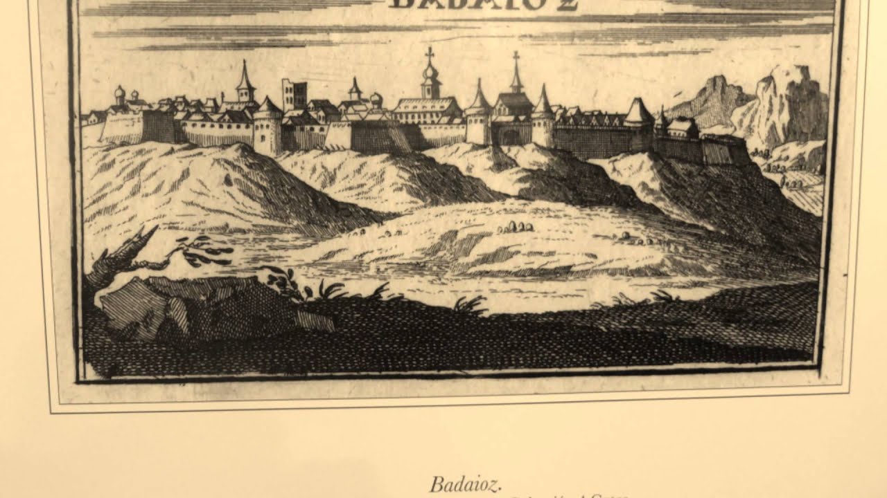 CCCXLII  BADAJOZ en los antiguos GRABADOS