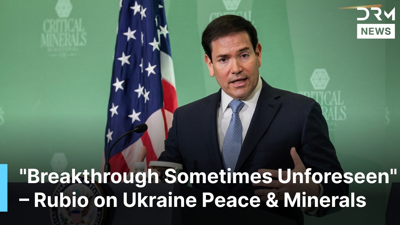 FULL PRESSER: US Pushes Global Cooperation On Critical Minerals At Ministerial | DRM News | AC1F