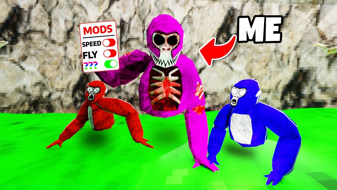 I Became a Gorilla Tag GHOST With HACKS