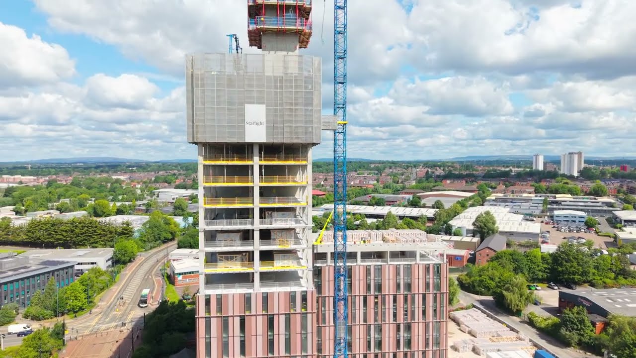 X1 Michigan Towers | July 2025 Construction Update | Manchester