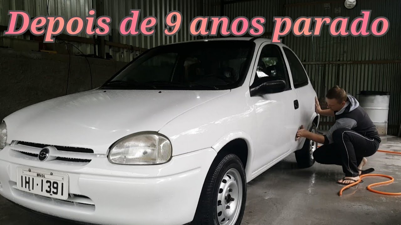 Montamos o corsa, que estava 9 anos parado