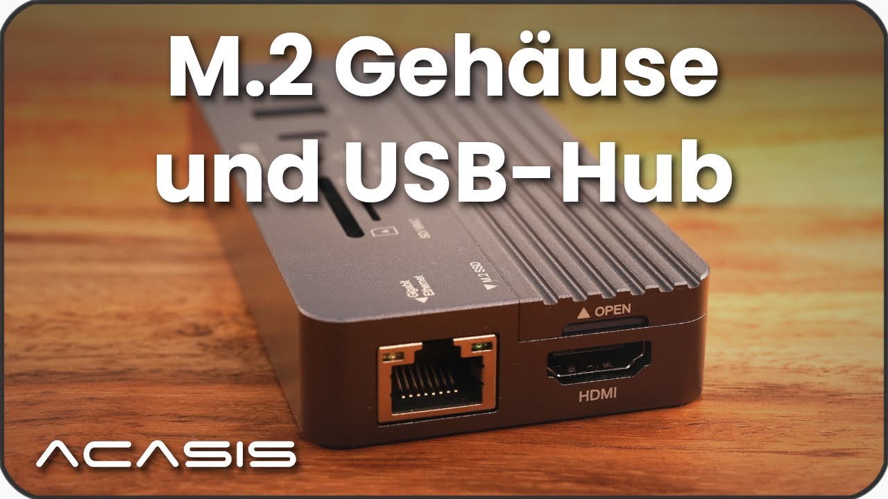 Handy als PC nutzen – USB C Dock für Smartphone, MacBook, Laptop & SSD | ACASIS