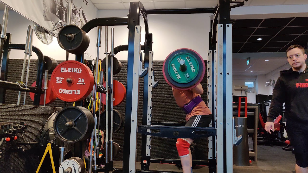 160 x1 @8 squat 25/01/2021