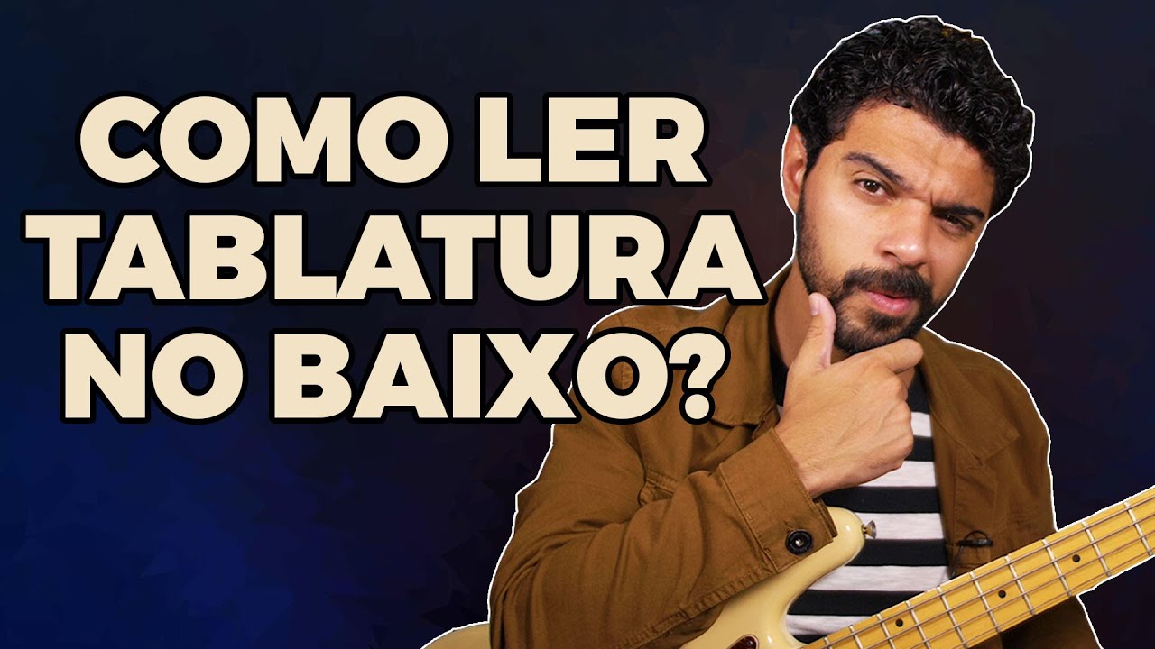 Aprenda a ler TABLATURA no BAIXO