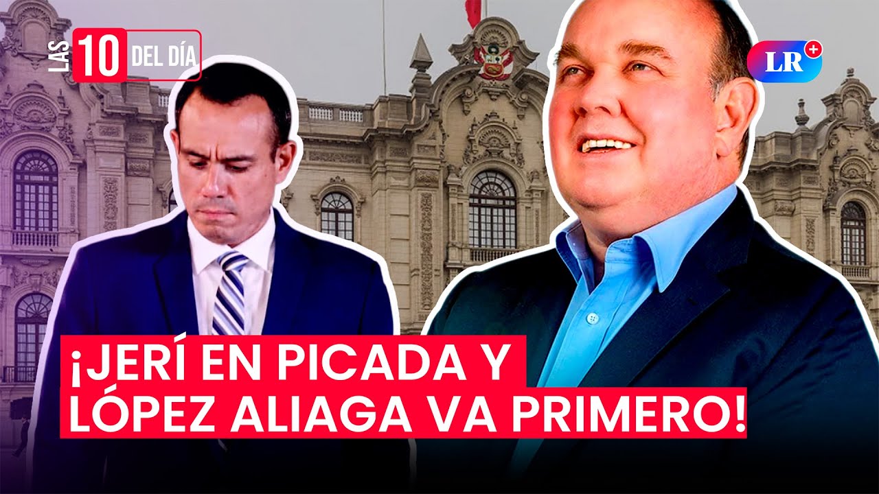 🚨PATRIMONIO DE CONGRESISTA SE MULTIPLICÓ EN 5 AÑOS Y JOSÉ JERÍ CAE EN LAS ENCUESTAS | #las10deldía