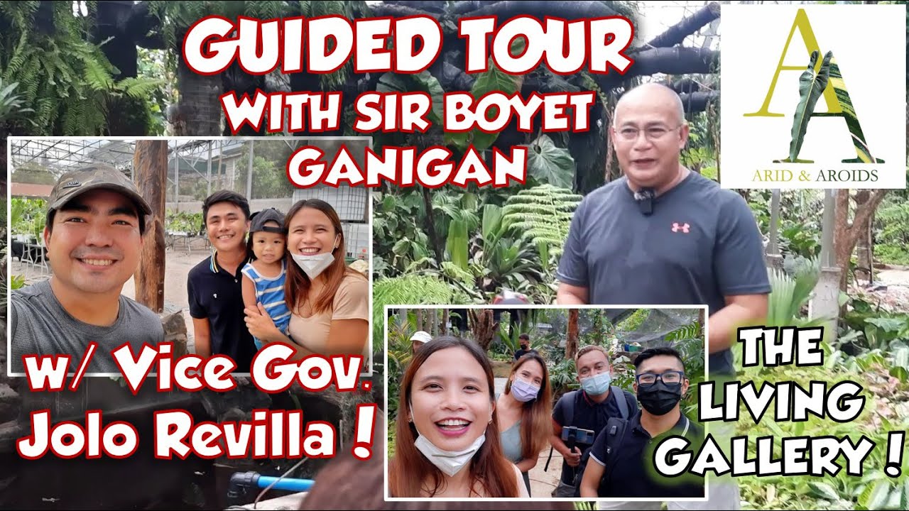 ARID AND AROIDS NURSERY TOUR WITH SIR BOYET GANIGAN | RARE AND IMPORTED PLANTS