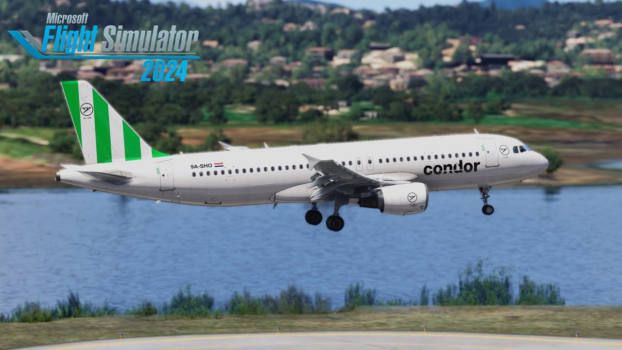 FS2024 | Fenix A320 | Dusseldorf to Corfu