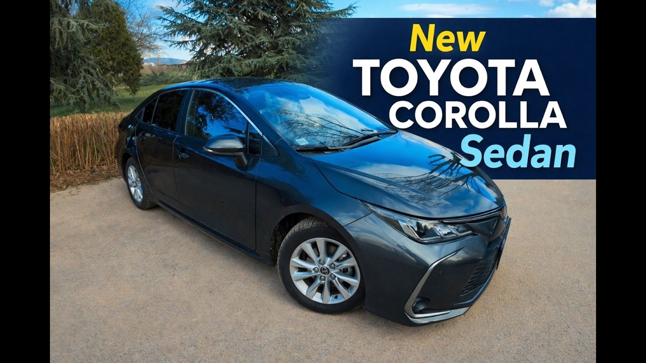 New Toyota Corolla Sedan