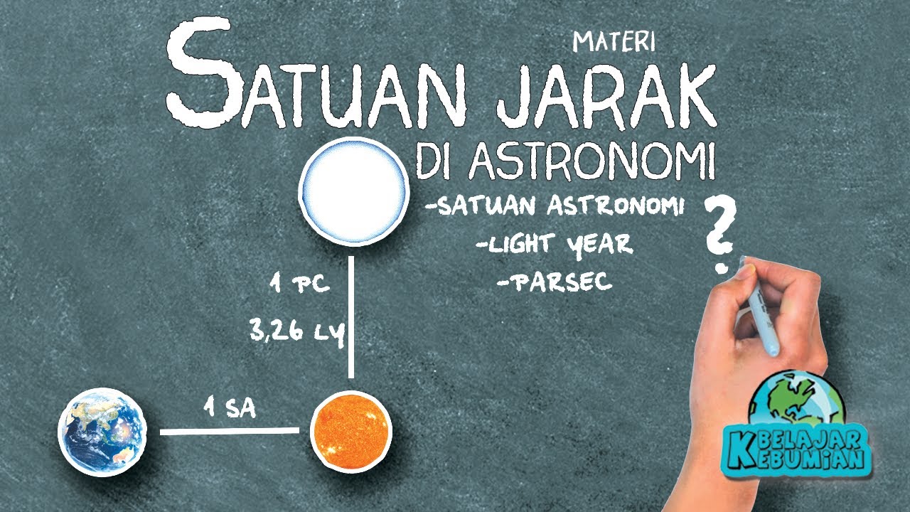 SATUAN JARAK di ASTRONOMI│ BELAJAR OSN/KSN KEBUMIAN