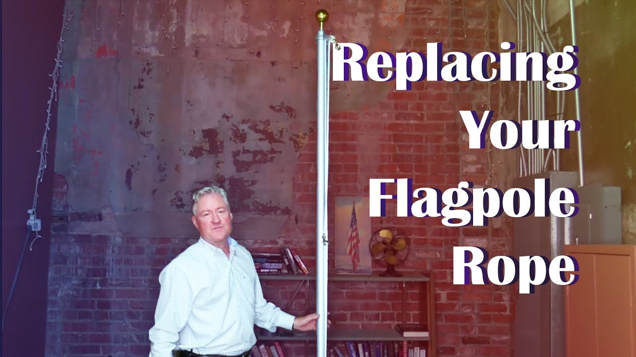 How to Replace Flagpole Rope Without a Bucket Truck: DIY Flagpole Maintenance