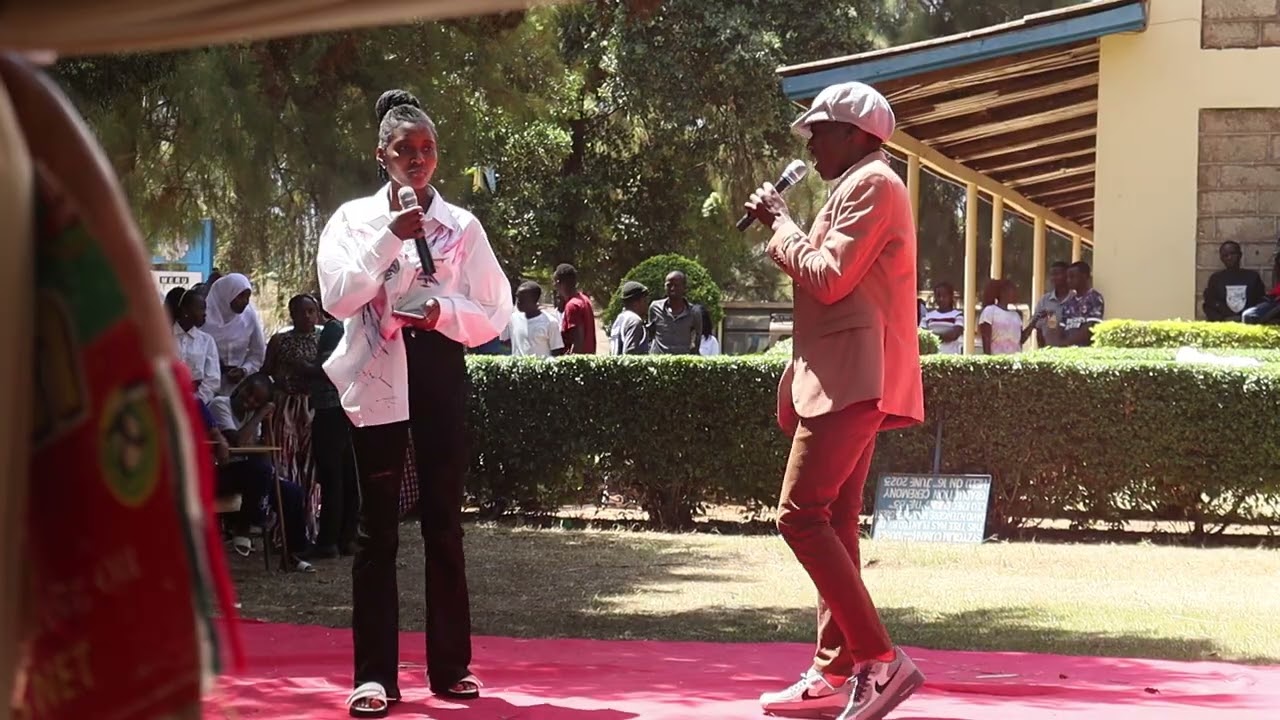 Father daughter spoken word by Dennis Murimi at Meru TTC
