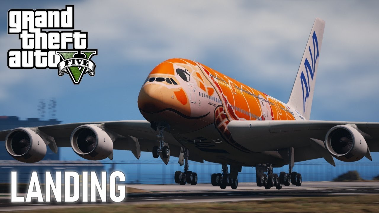 【GTA5】ロスサントス国際空港 着陸集⑤