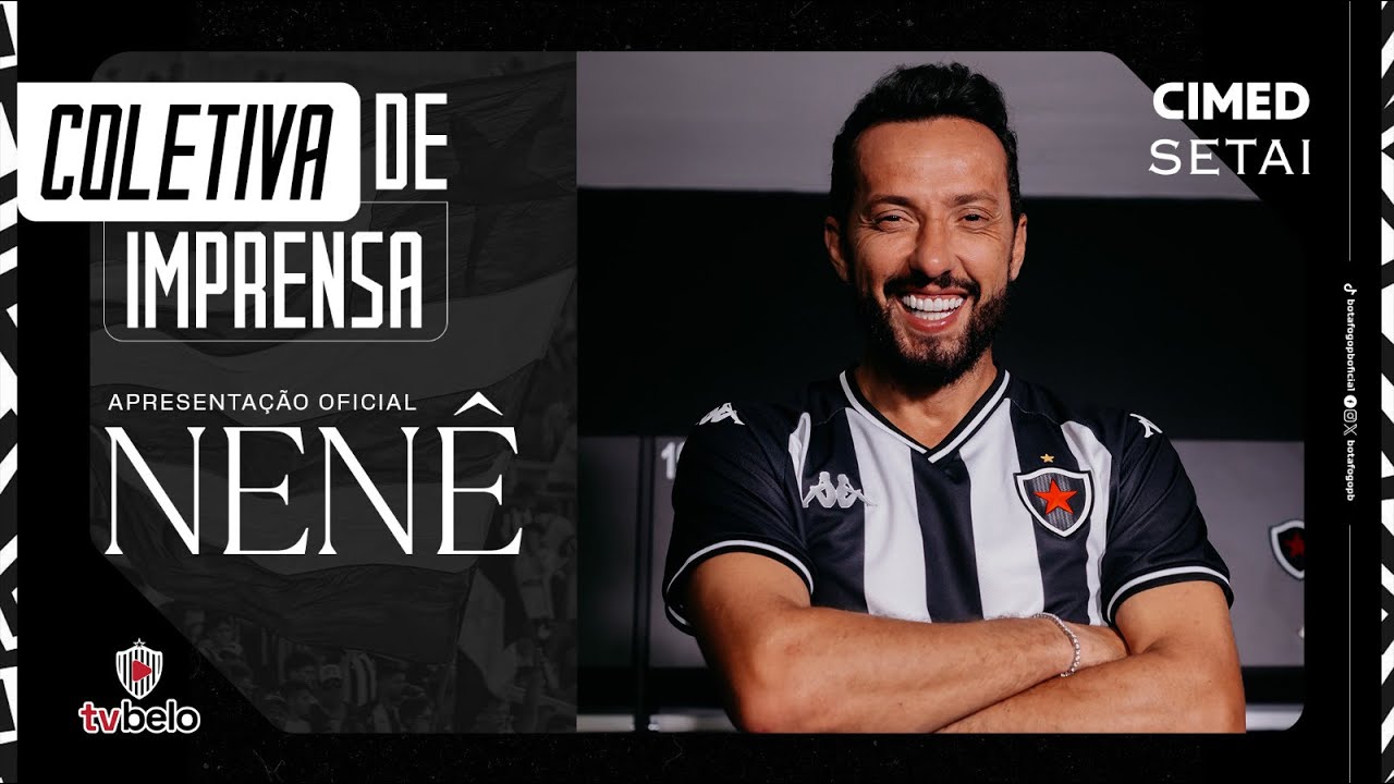 Coletiva de Imprensa de Apresentação do meia Nenê