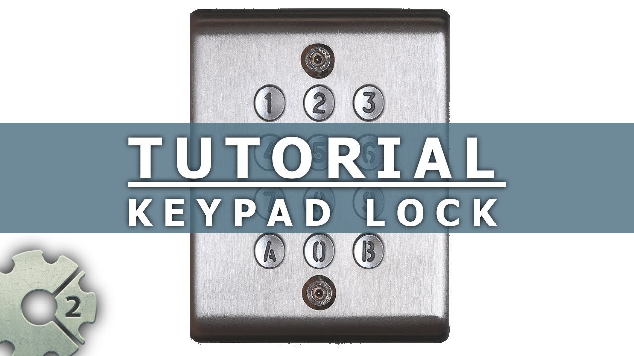 Construct 2 - Tutorial - Keypad lock