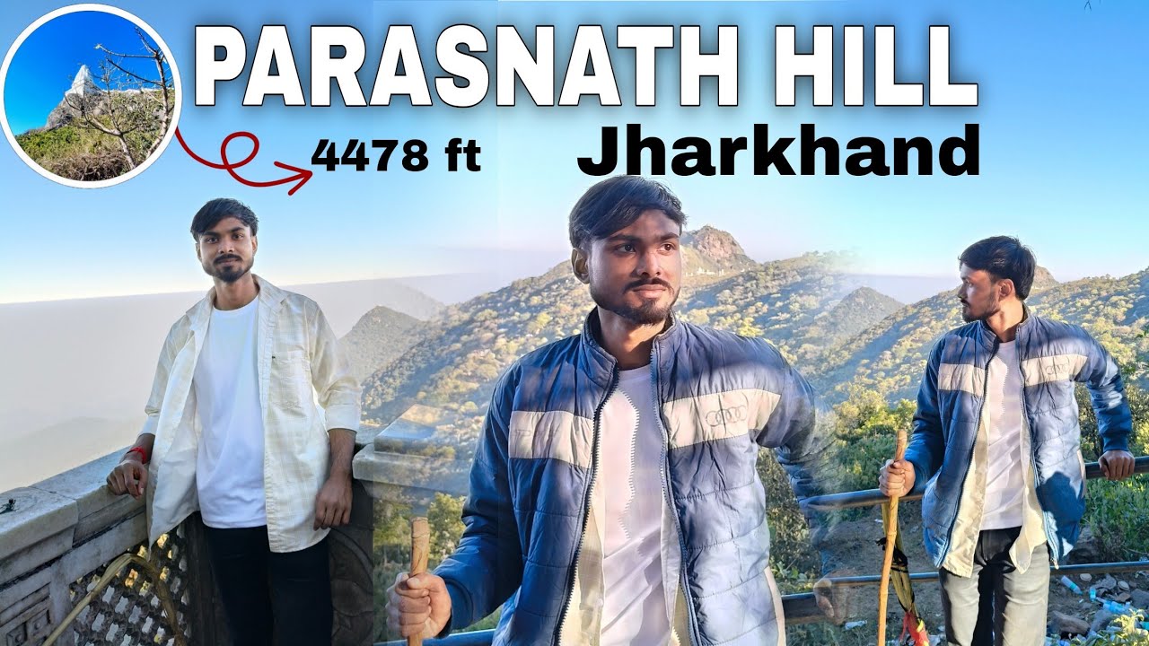 Parasnath yatra||parasnath hill jharkhand .... 27KM Tracking and 4478ft ..#parasnath_hill #vlog