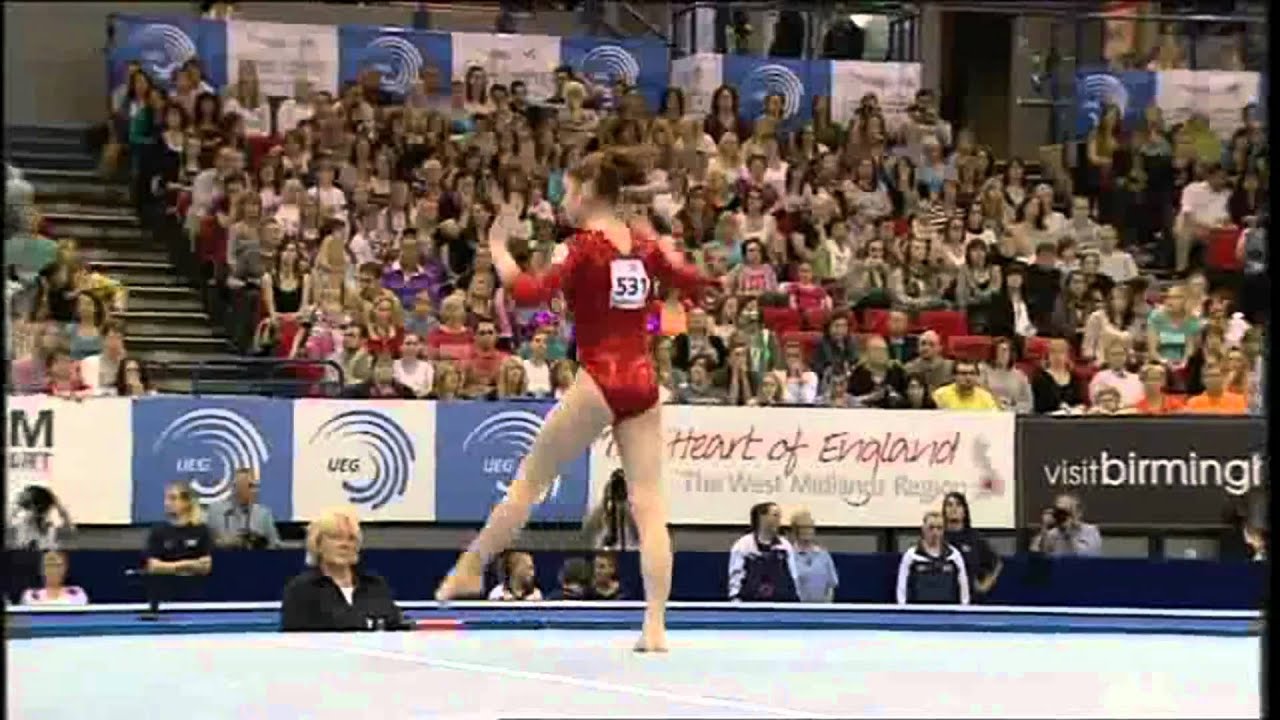 Aliya Mustafina 2010 European Championships Team Final Floor