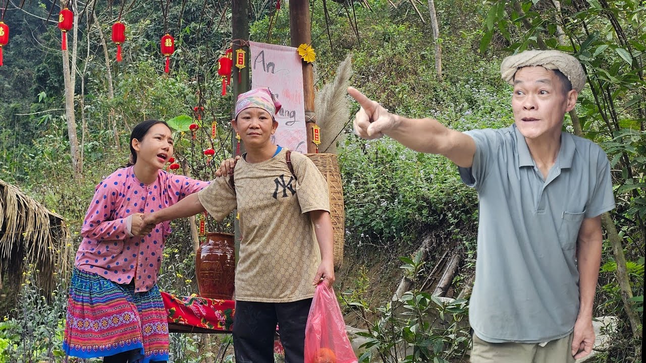 Mai's mother always helps her, but how does her stepfather treat Mai and her mother?