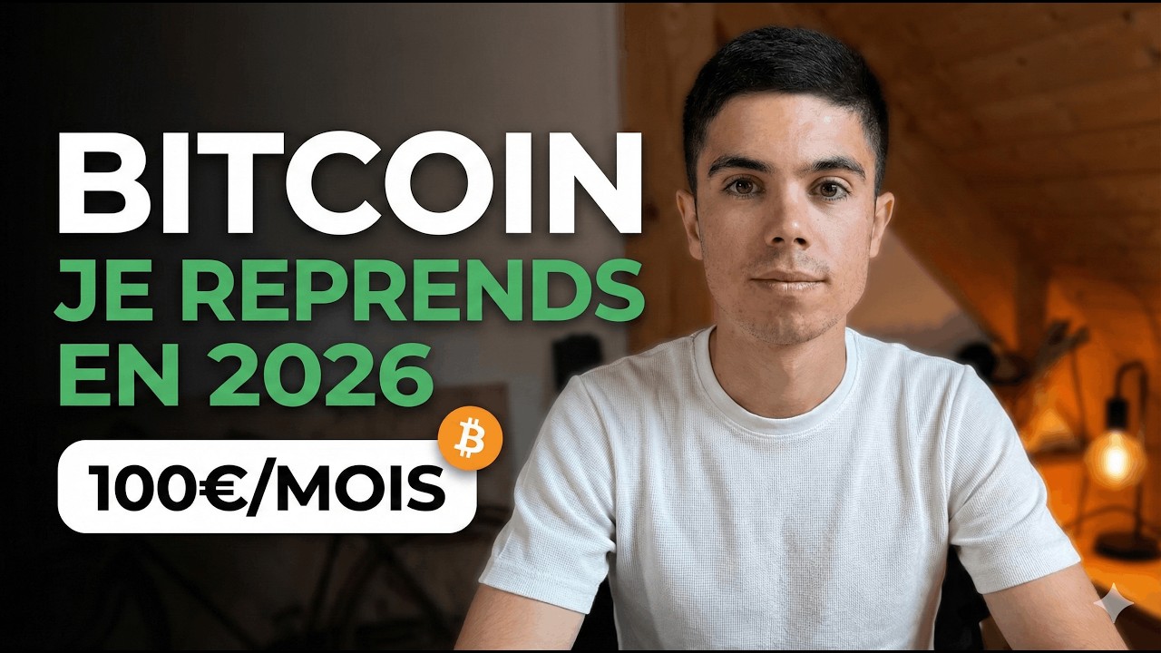 2026 : Investir 100&euro;/mois en Bitcoin, bonne id&eacute;e ? Explication