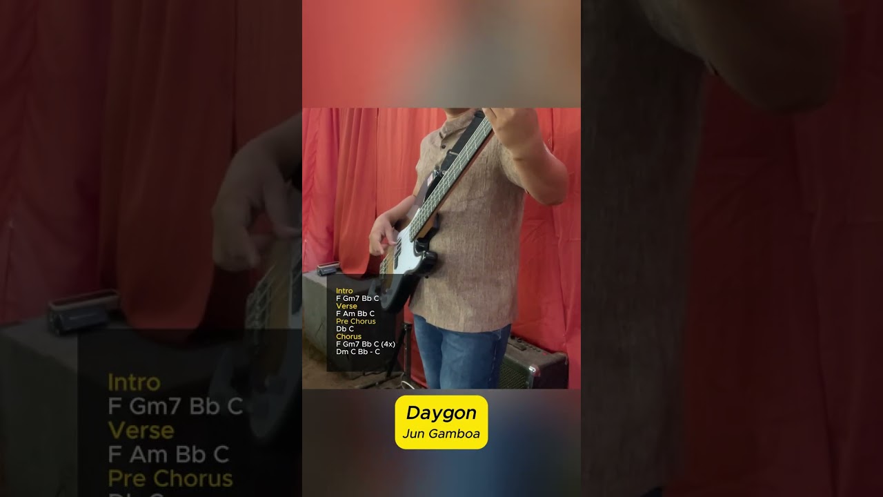 Daygon Jun Gamboa Bass Cover