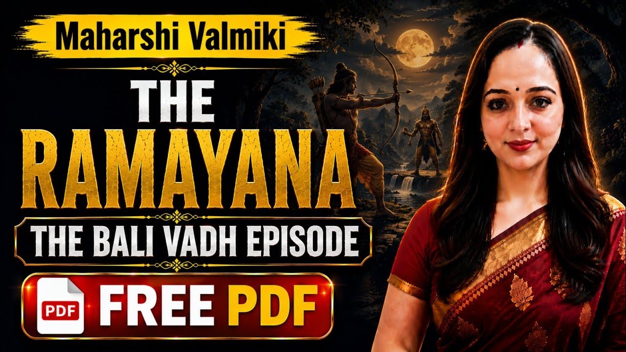 The Ramayana: The Bali Vadh Episode | Full Explanation & Analysis | Indian Classical Literature