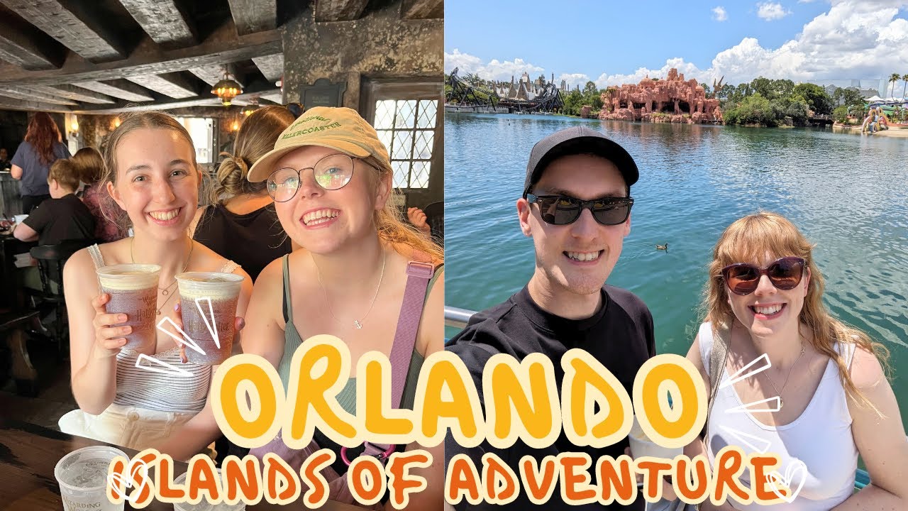Islands of Adventure Vlog | Meeting the talking fountain! | Florida Trip May 2024 | Day 8