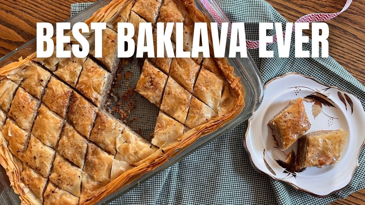 Perfect Baklava | Sweet, Flaky Layers of Honey & Walnuts