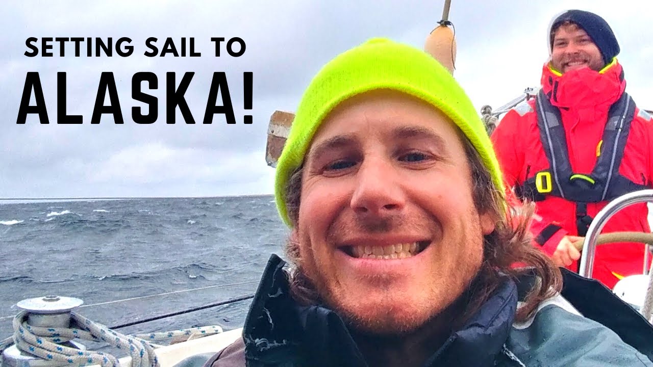 Setting Sail Up The Inside Passage to Alaska! | Engineless Docking & Rough Seas - Ep. 9