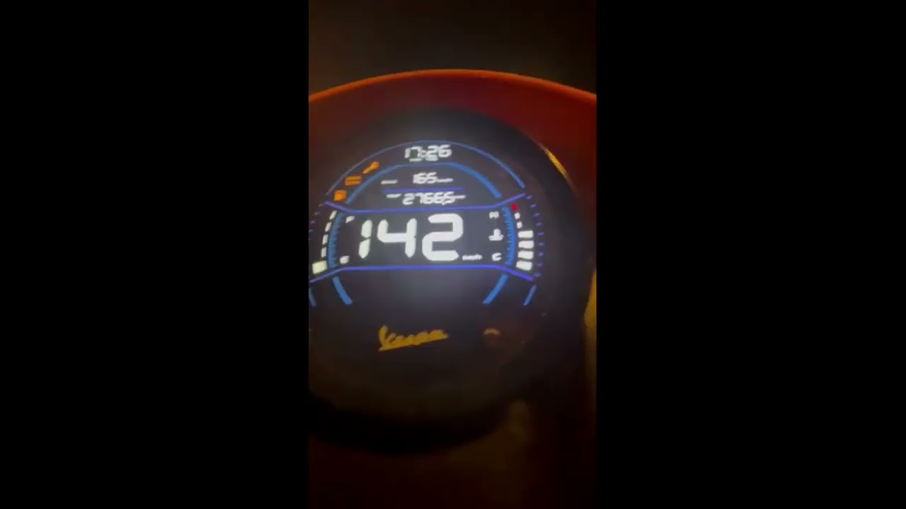 VESPA GTV300 2023  162KM/H                              Ecu Performance Tuning