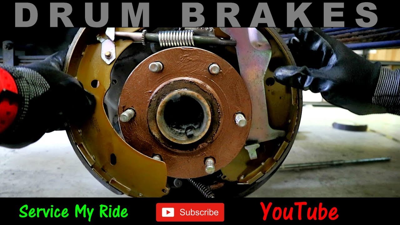 HOW TO REPLACE 'DRUM BRAKES' plus adjusting an bleeding the new drums