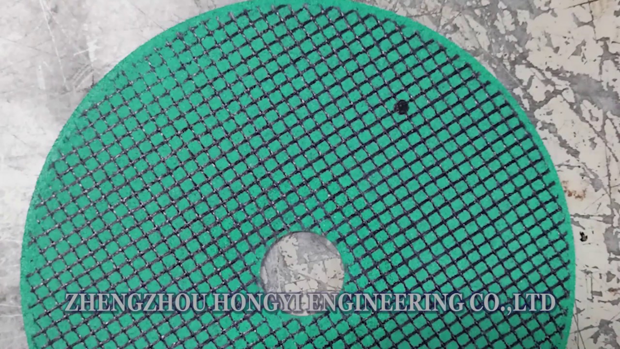 Grinding Wheel Making Machine （double mold）