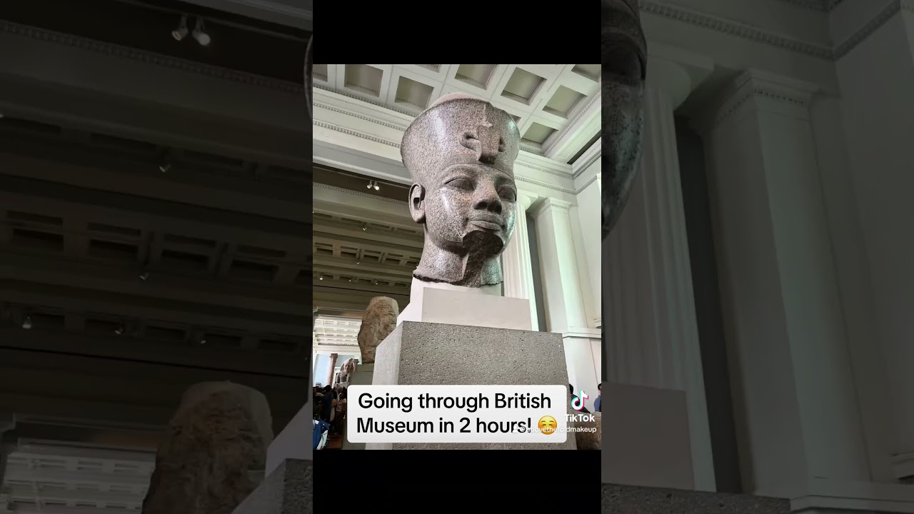 #whirlwind tour of #britishmuseum in 2 hours! #summertravel #artifacts #history #rosettastone
