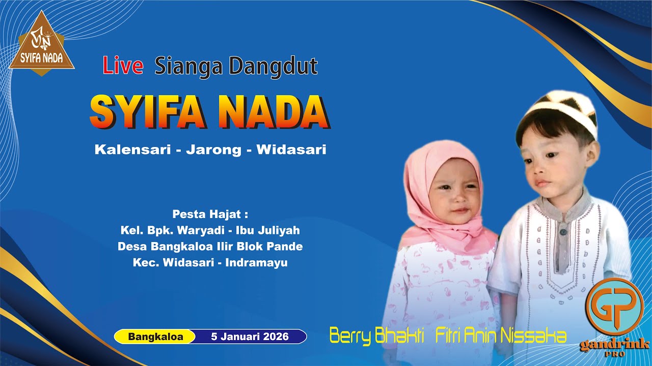 LIVE SINGA DANGDUT SYIFA NADA // DESA BANGKALOA ILIR BLOK PANDE  // SENIN 1 JANUARI 2025