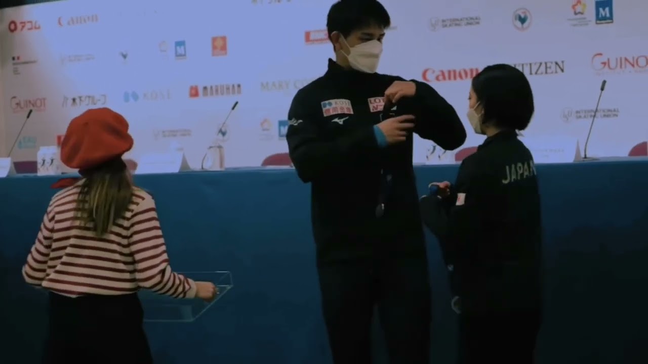 riku miura and ryuichi kihara  ⛸